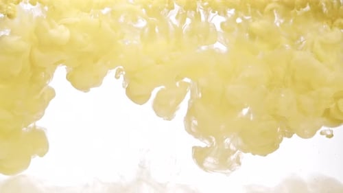 Cloud of Cream Yellow Paint