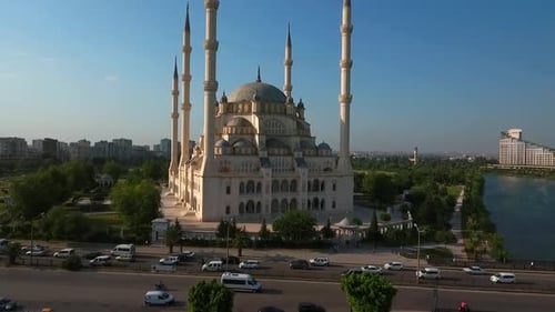 Moschee Und Verkehr