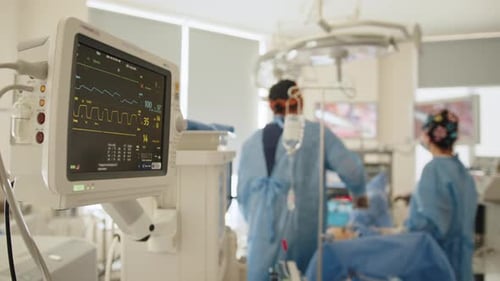 Monitors in Intensive Care Unit