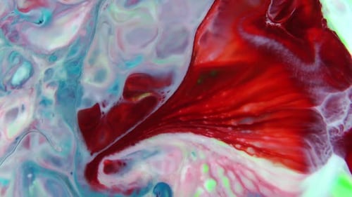 Abstract Colorful Mixing Food Color Blasting Mixture Background Texture