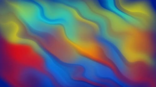 Abstract Flowing Colorful Gradients Background Animation
