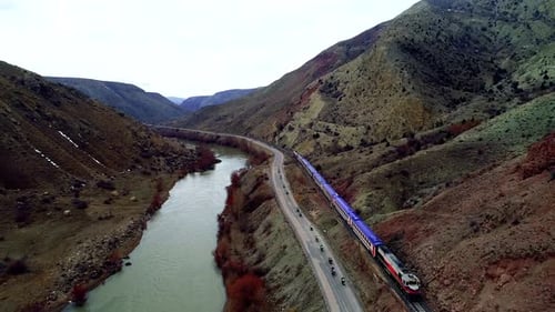 Railway and River