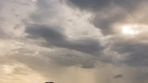 Gewitter Regen Wolken Zeitraffer