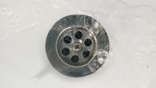 Water Rushing In Sink