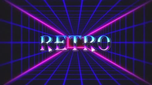 Diseño de túnel retro
