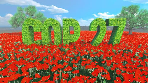 COP 27 Nature Concept