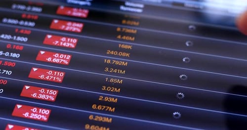 Stock market downturn