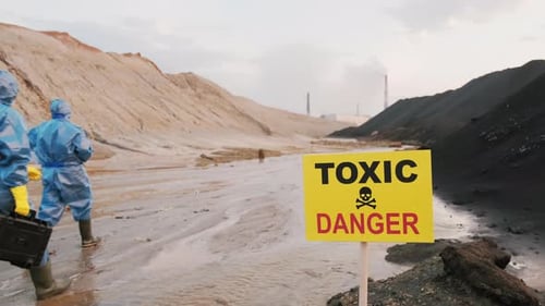 Ecologists In Toxic Zone