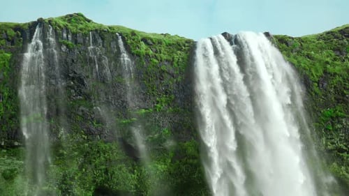 Waterfall River Beautiful Travel Water Stone