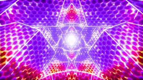 Neon Cybernetic Vj Loop 2