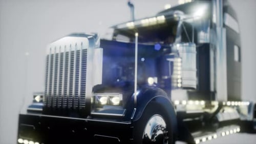 Bright American Lorry Track in Studio