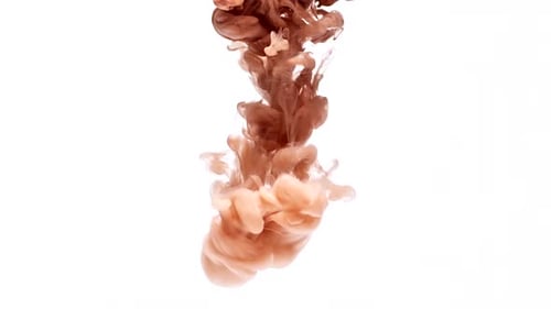 Brown Coffee Paint in Water