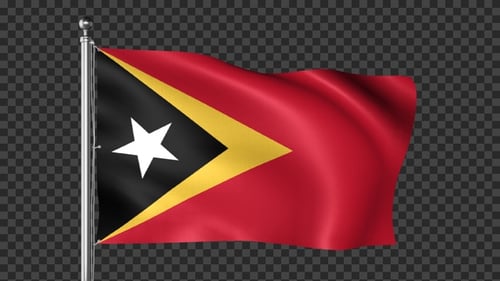 Flagge Osttimors