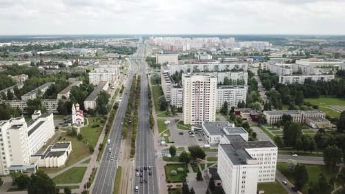 Moscow Avenue In The City Of Vitebsk 39