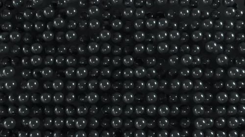 Abstract Wavy Motion of Dark Spheres Background