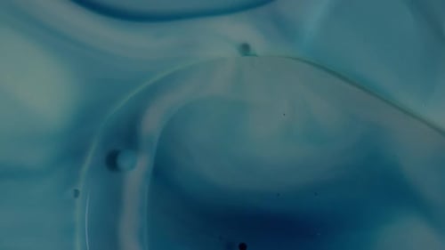 Abstract Fluid Motion with Swirling Colors