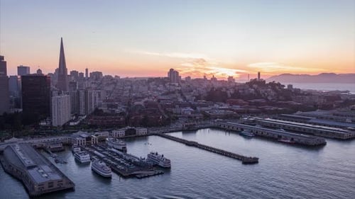 San Francisco en la hora dorada