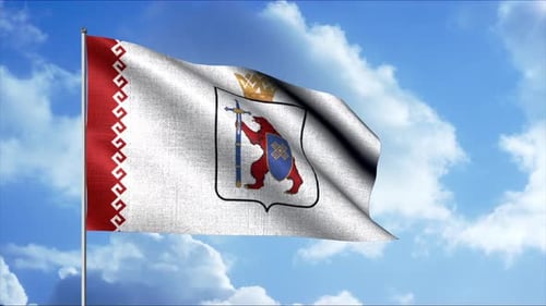 Flag of Republic of Mari El