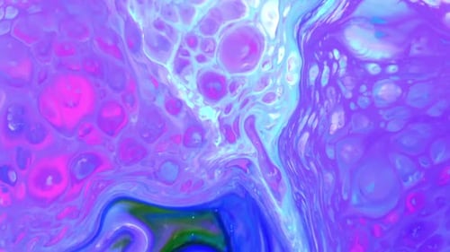 Abstract Swirling Colors