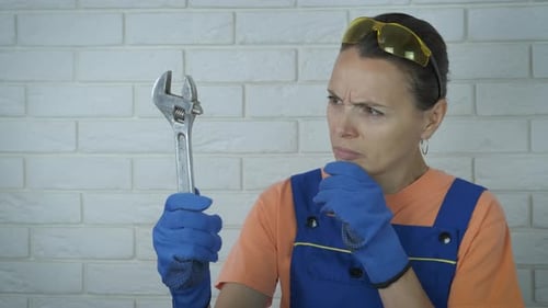 Woman with a Wrench