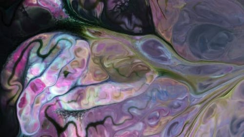 Diffusion de peinture alimentaire abstraite Art 56
