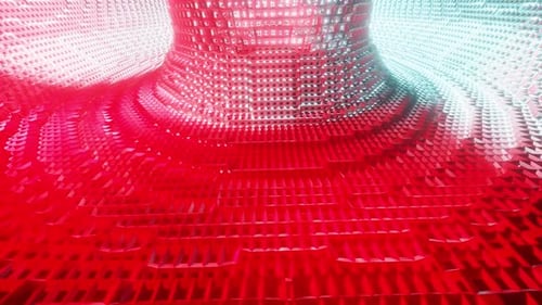 Neuer gekreister Tunnel mit LED-Licht Vj Loop Hintergrund HD