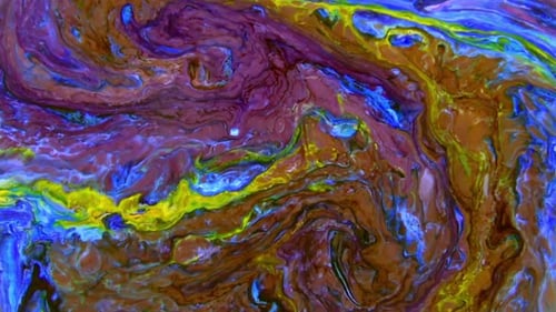 Color Explosion abstraktes Kunstgemälde 386