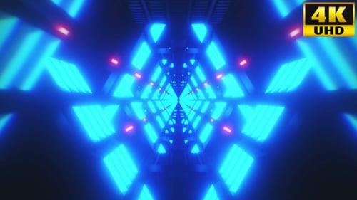 Tunnel Retrowave Vj Loops Pack V1