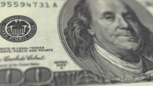 Moving Across a Hundred Dollar Bill