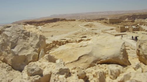 Masada en Israël