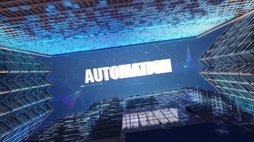 Arranha-céus digitais Automação de palavras comerciais