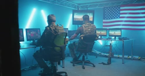 Secret Intelligence Base of American Forces