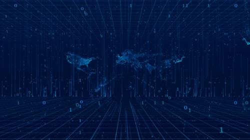 Hintergrund der Technologie für digitale Datennetzwerke