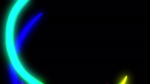 Fondo abstracto con garabatos ligeros Loop