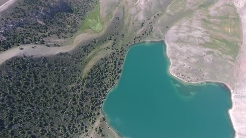 Lakes and Mountains (Aerial)