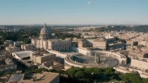 St. Peter's Basilica and St. Peter's Square