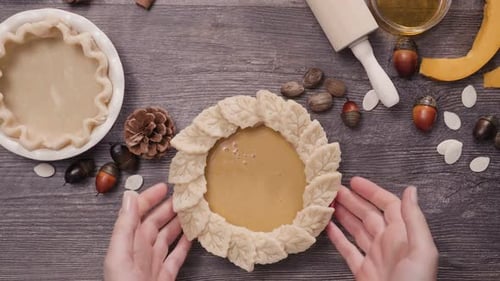Preparing Pumpkin Pie for the Holidays