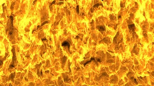 Abstract Fluid Fire Seamless Motion Background