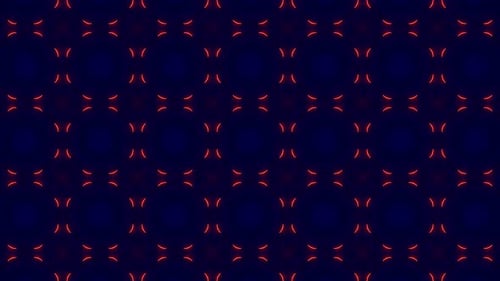 Modèles de kaléidoscope futuriste VJ Loop Mouvement psychédélique Abstrait