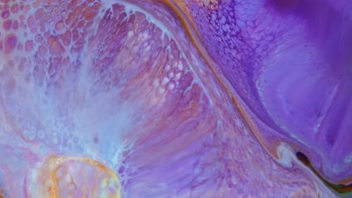Abstract Organic Hypnotic Ink Colorful Paint Spreads 47