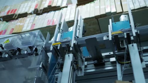 Auto Production in The Factory Blinds