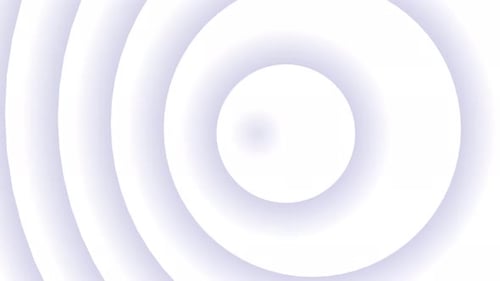 Abstract Circle White Background