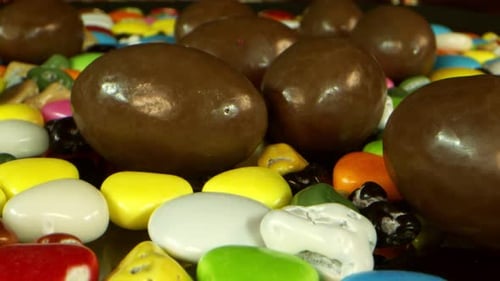 Köstliche Und Süße Bonbons Und Schokolade 3