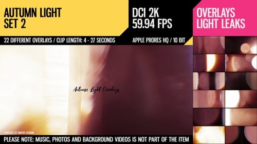 Autumn Light Overlays (2K Set 2)