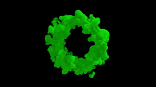 Green Ring Smoke Reveal