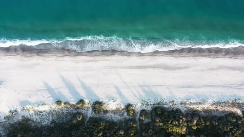 Ionic Sea Water in Calm Spring Season