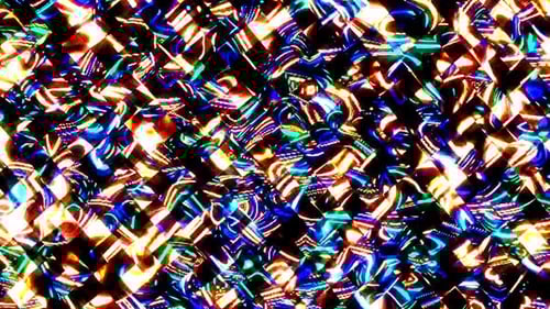 Abstract red yellow blue background 3D liquid lines in a multicolor texture