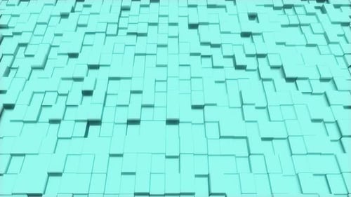 Laço sem costura de fundo de bloco azul abstrato