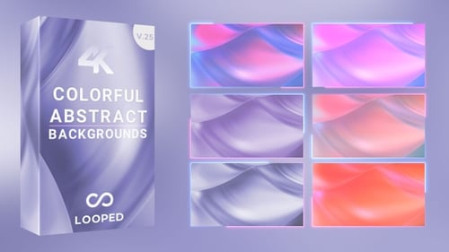 Fluid Abstract Gradient Background Animation