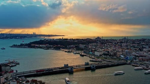 Sonnenaufgang in Istanbul